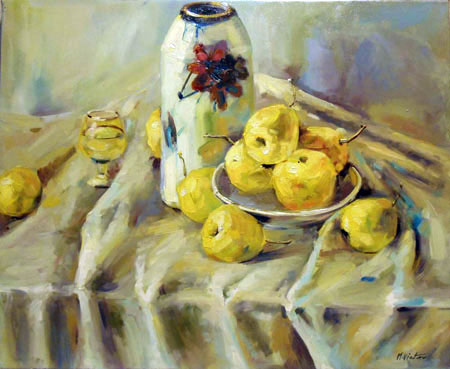 1370-T2 | 50cm x 61cm | poire 